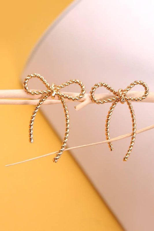 BOW EARRINGS