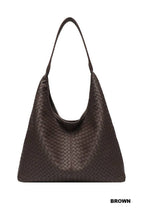 Woven Weave Hobo Shoulder Bag