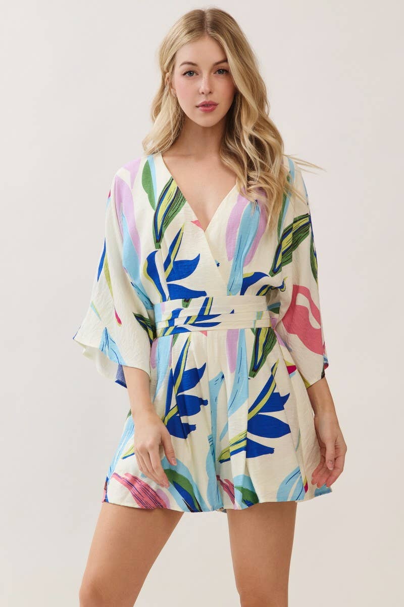 Vibrant Green Romper