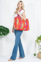 Tiger Handmade Reversible Tote Bag