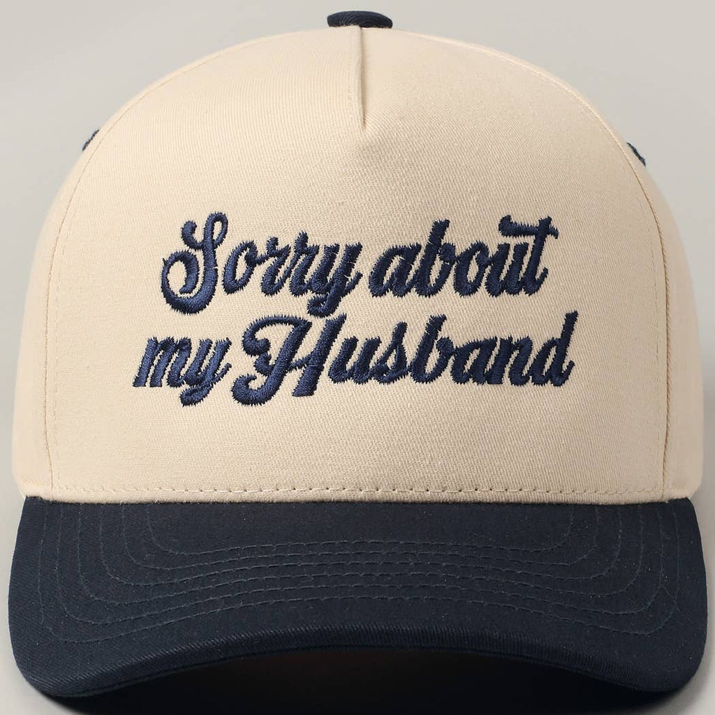 Sorry About My Husband Cap