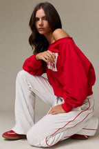 PT17835-6 Sydney Varsity Game Day Sweatshirt