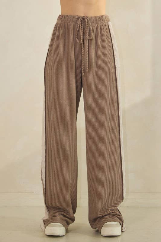 EP6861-10 URBAN RIB CASUAL PANTS