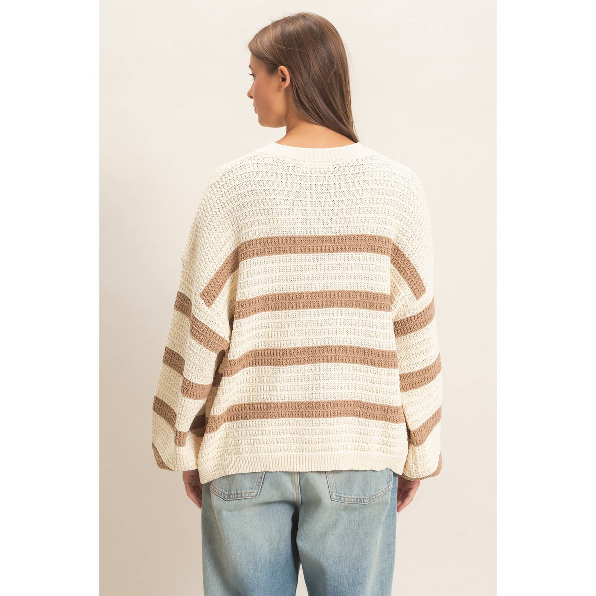 Striped Oversized Sweater