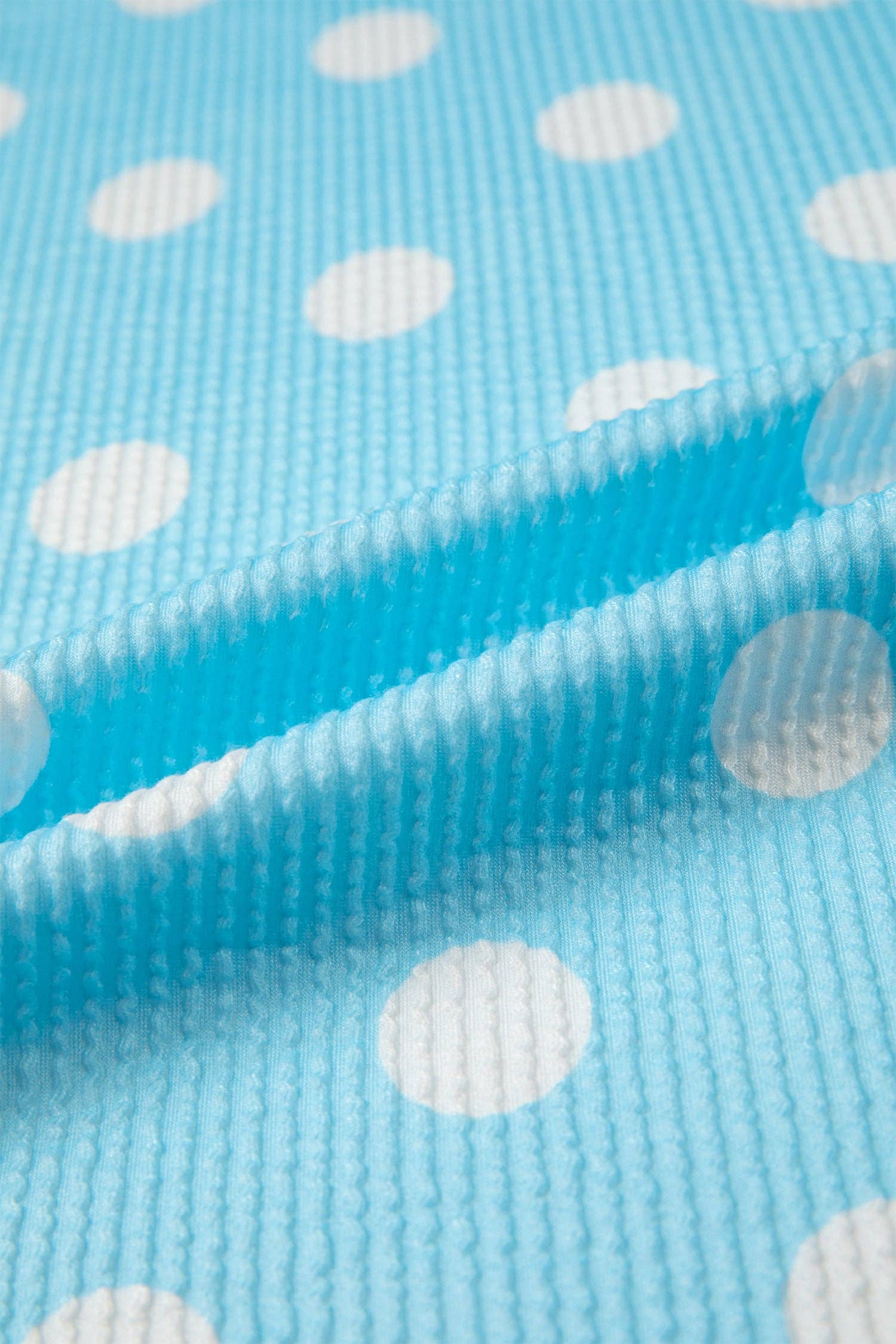 PRETTY BASH Polka Dot Patch Pocket Drop Shoulder Top