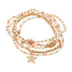 Starfish Multi Layered Bracelets
