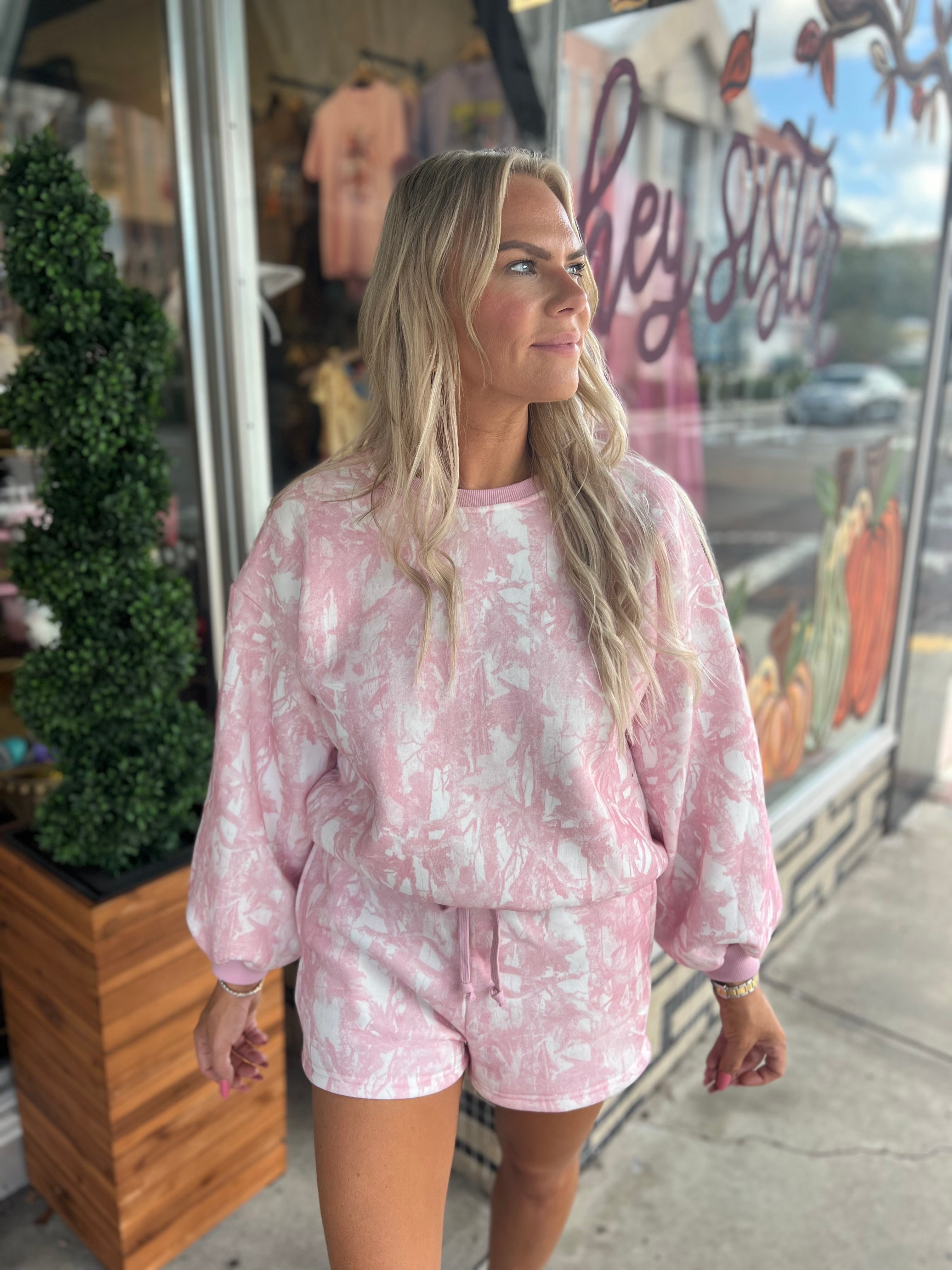 Woodland Camo Crewneck Set