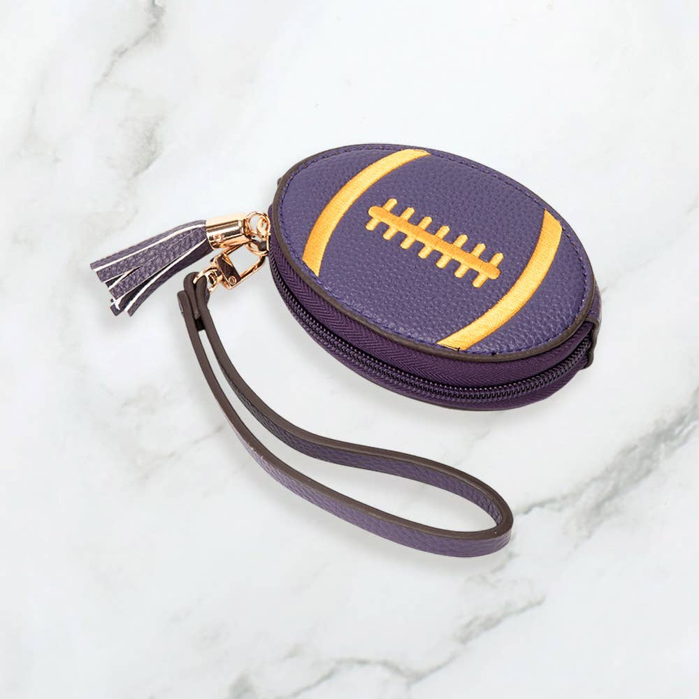 Gameday Football Coin Purse