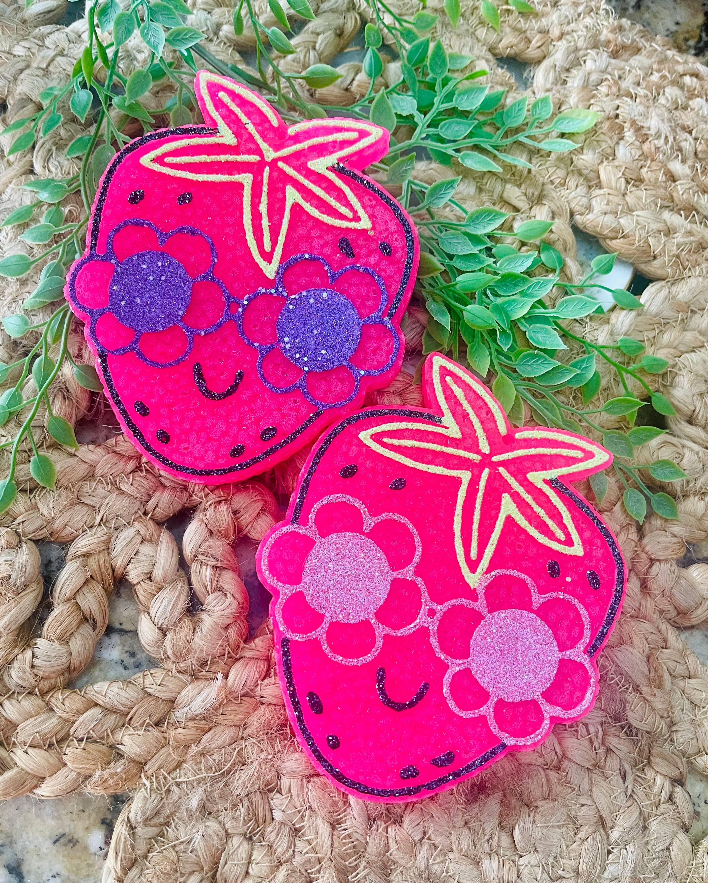 Groovy Strawberry Car Freshie 