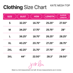 Kate Mesh Top- GiGi the Ghost