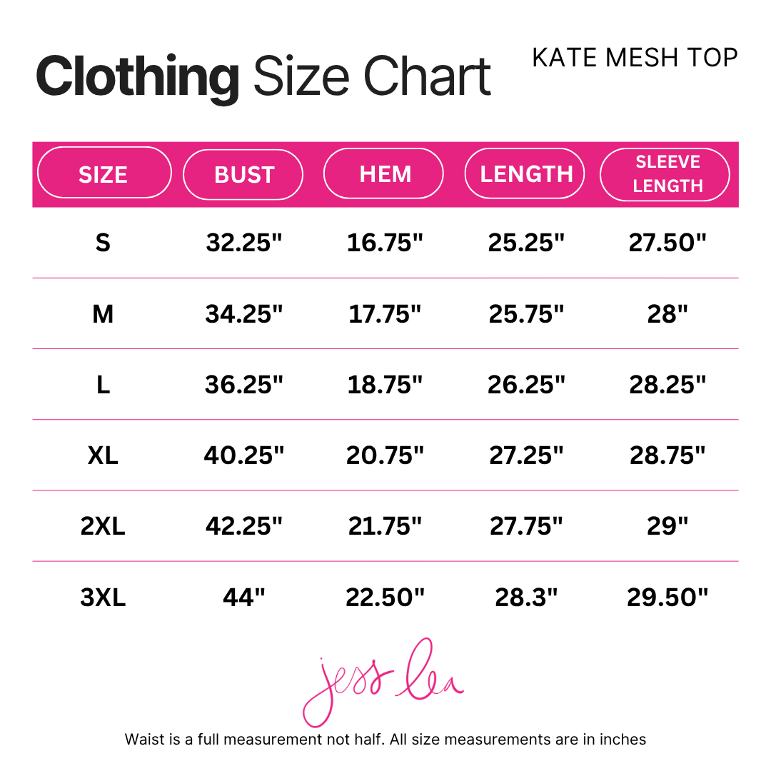 Kate Mesh Top- Pumpkin Pop
