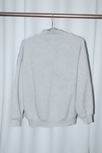 Mock Neck Christmas Cocktail Graphic Sweatshirt