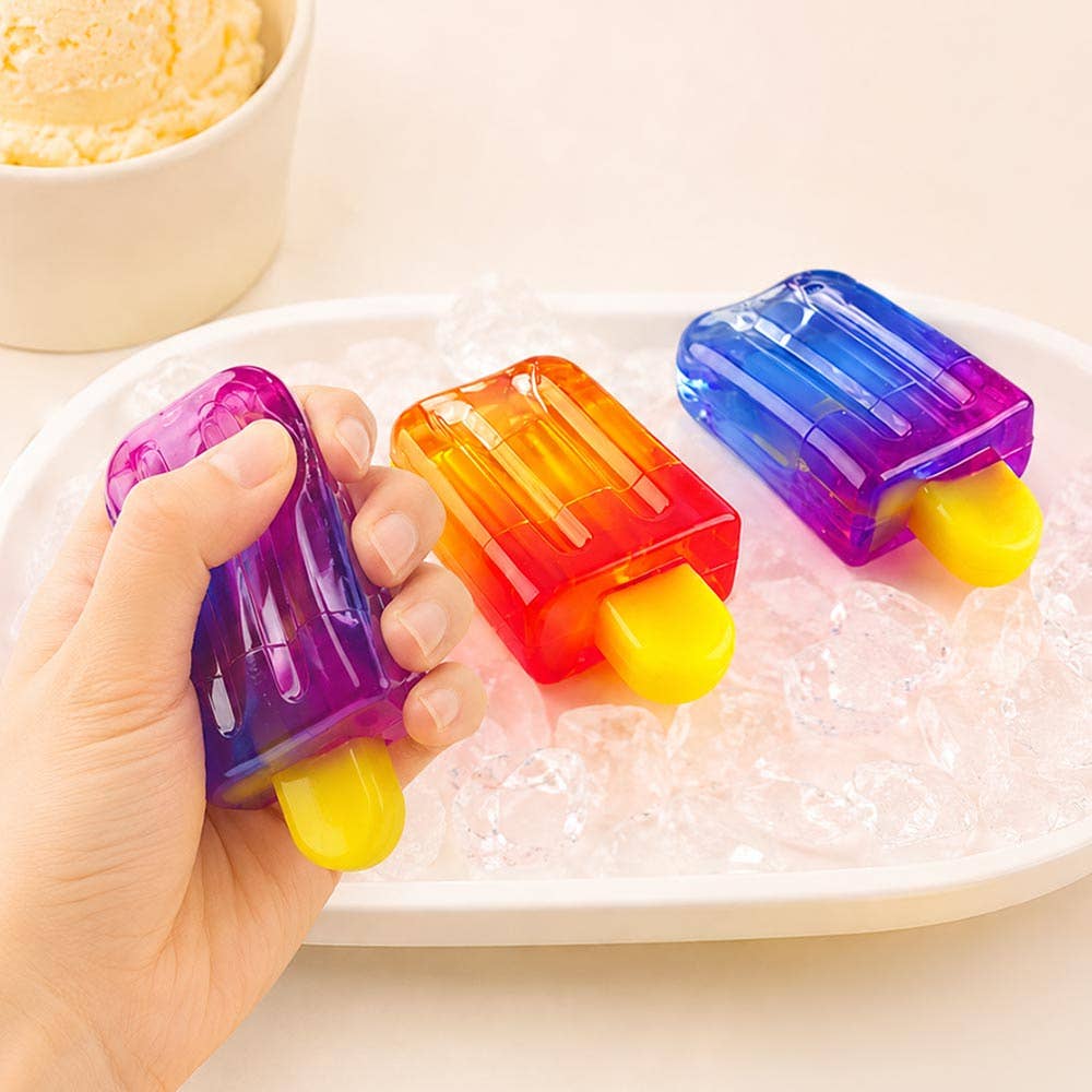 12PCS - Popsicle Squeeze Squishy Stress Relief Toy