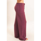 Brushed Waffle Drawstring Pants