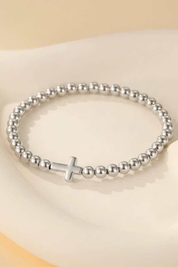 CROSS BALL CHAIN BRACELET | 40B5239