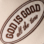 GOD IS GOOD All The Time Patch Camo Brim Baseball Cap