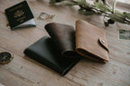 Personalized Leather Passport Cover, Leather Journal, Refillable Custom Notebook Travel Journal, Handmade Journal, Personalized Wedding Gift, Groomsmen Gift, Wedding Gift