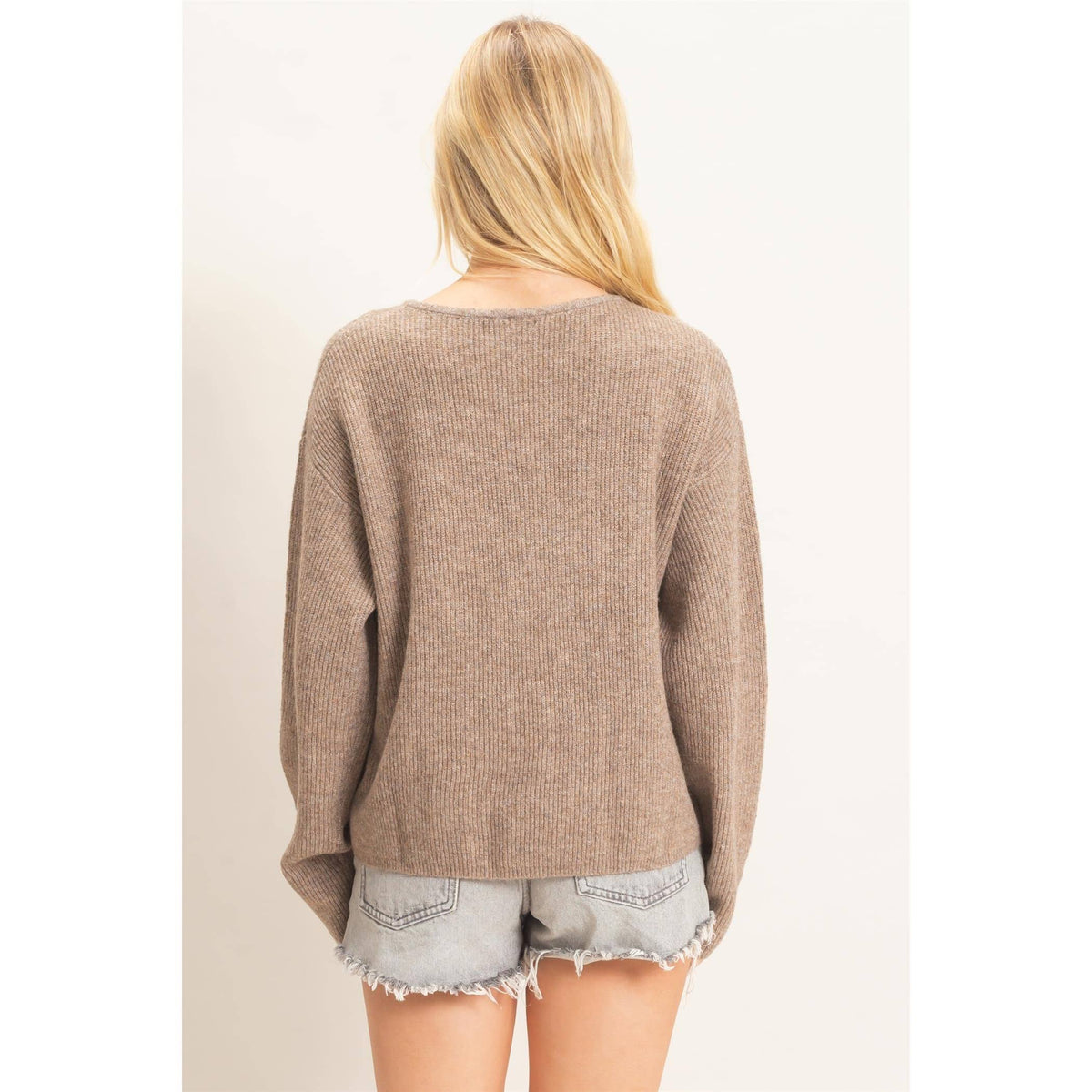 Ribbed Cardigan