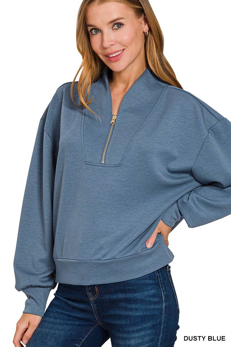 Scuba Half Zip Pullover