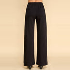 Wide Leg Drawstring Lounge Pants with Pockets