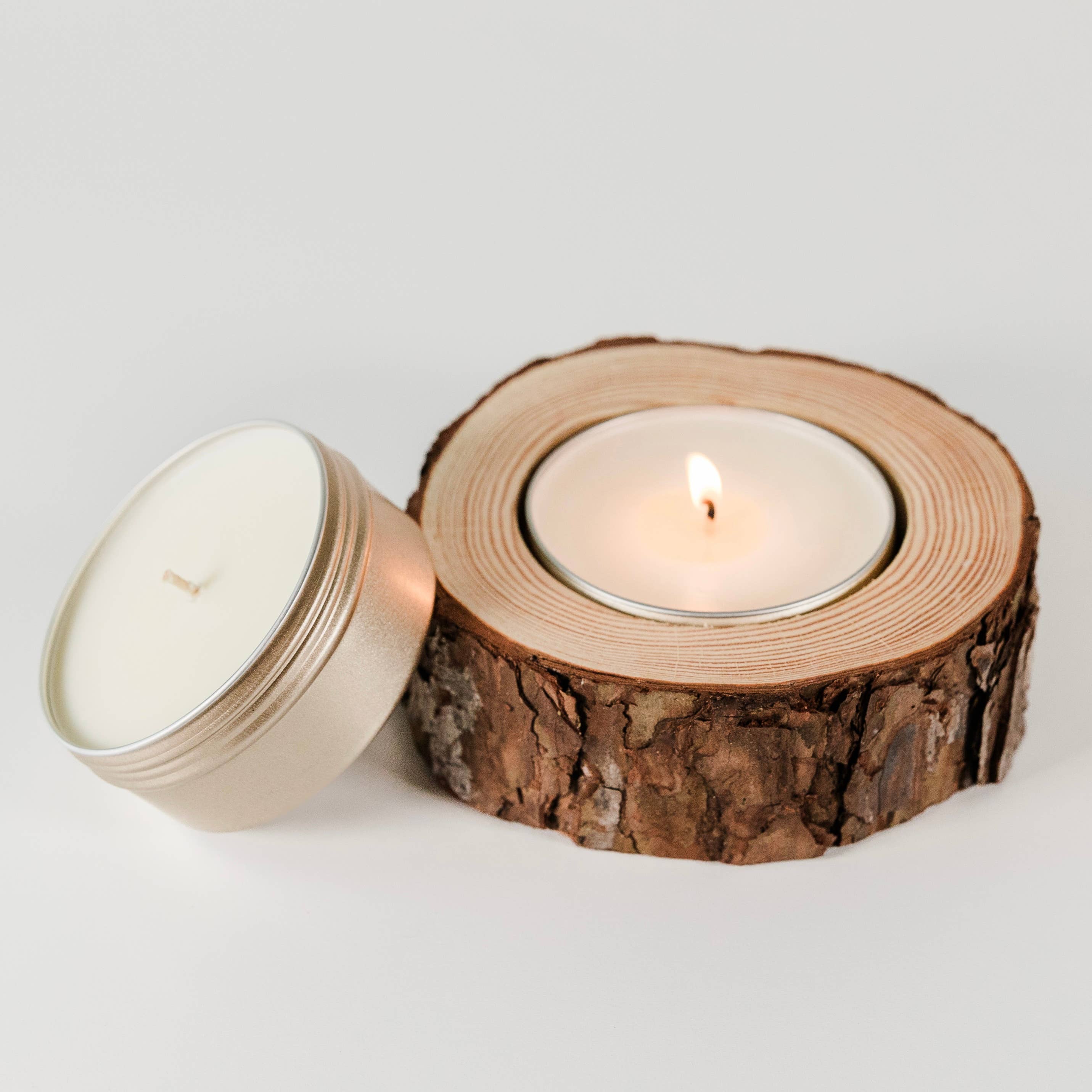 Holiday Gift Wrapped Candles - Christmas Stocking Stuffers