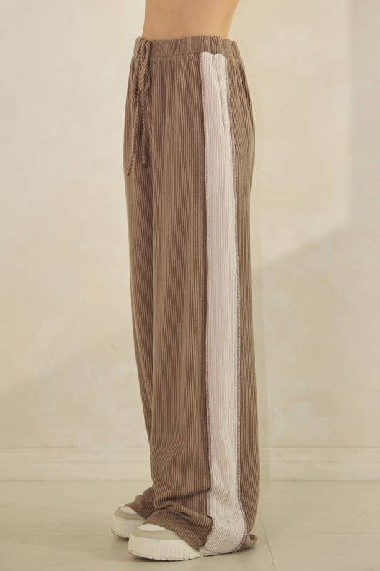 EP6861-10 URBAN RIB CASUAL PANTS