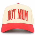 HOT MOM Letter embroidered Trucker Hat