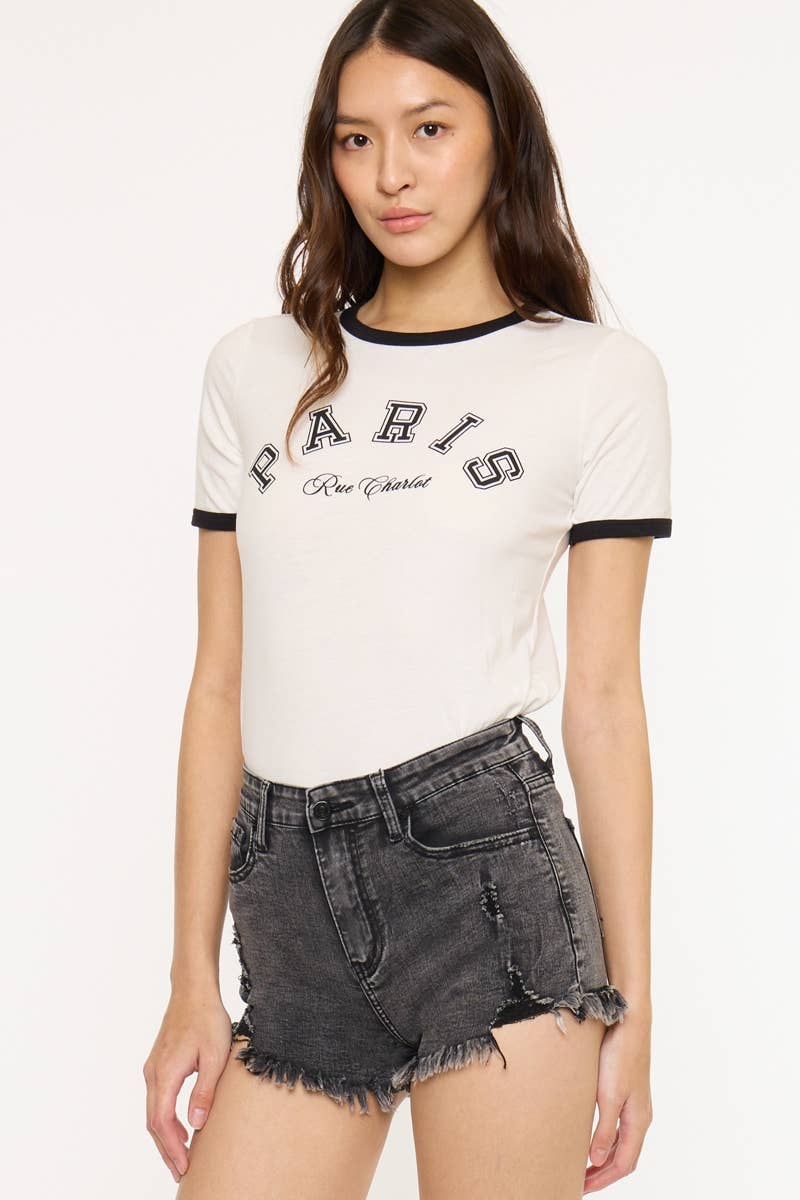 KanCan Date Night High Rise Shorts