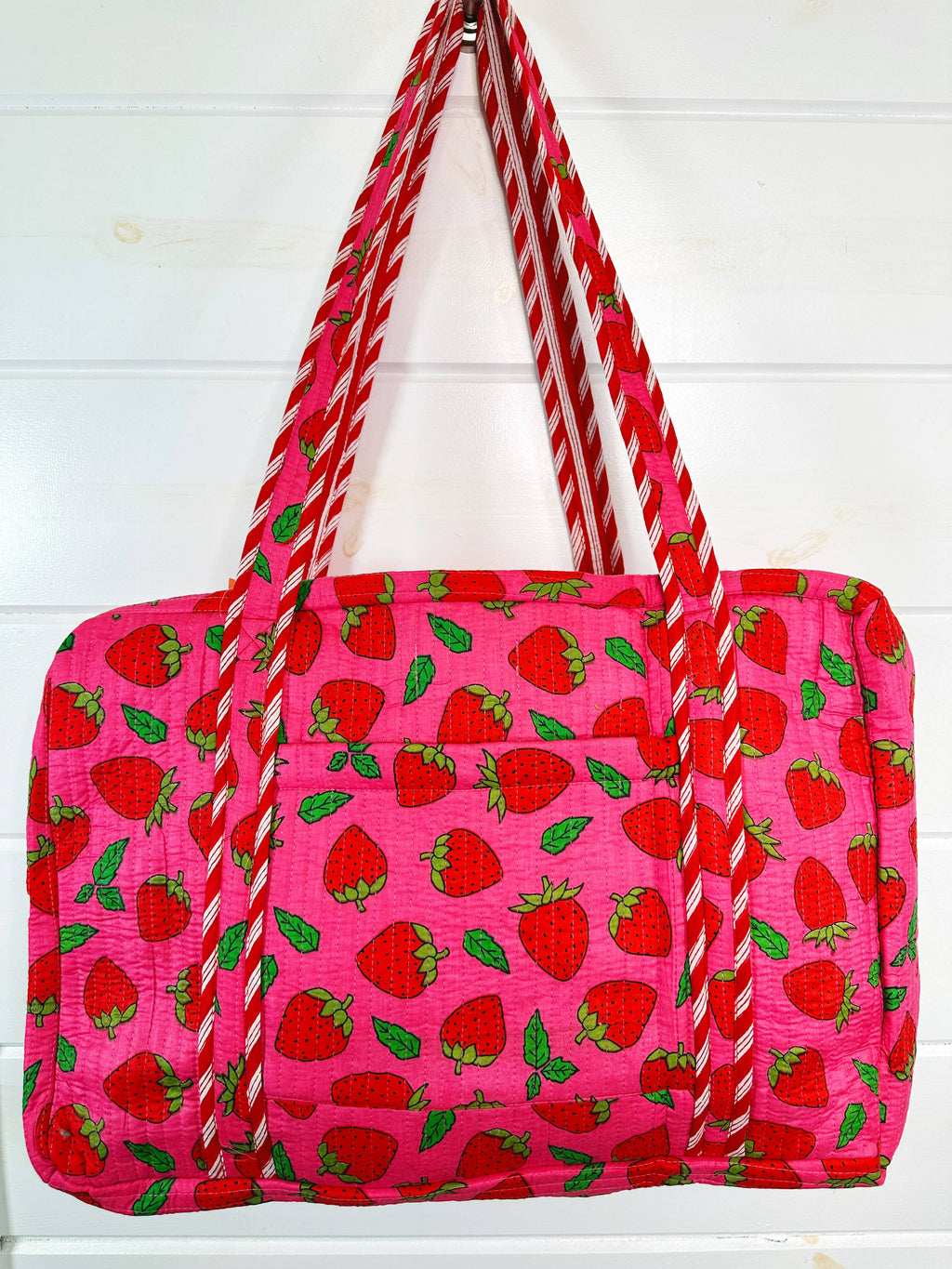 Local Royal Quilted Duffle Bag Weekender Bag