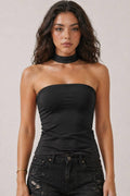 JU30012 - CHOKER NECK TUBE TOP