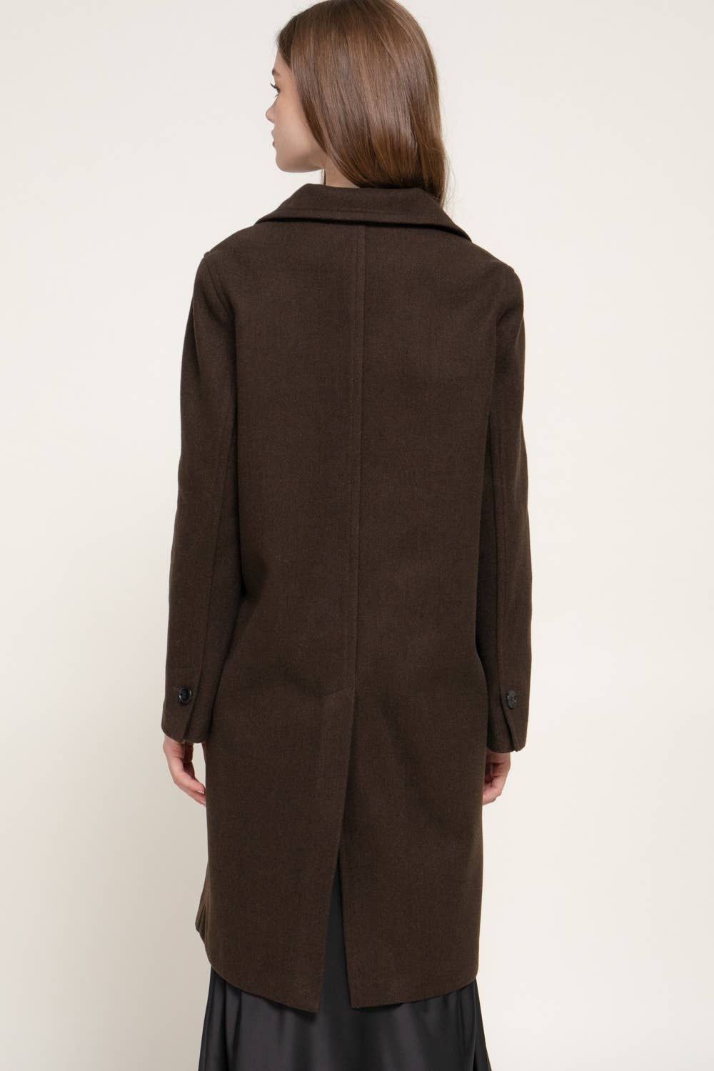 Long Sleeve Soft Long Coat