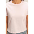 Crew Neck Cotton T-Shirt