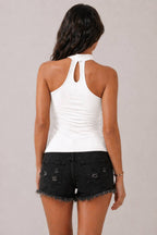 JU30012 - CHOKER NECK TUBE TOP