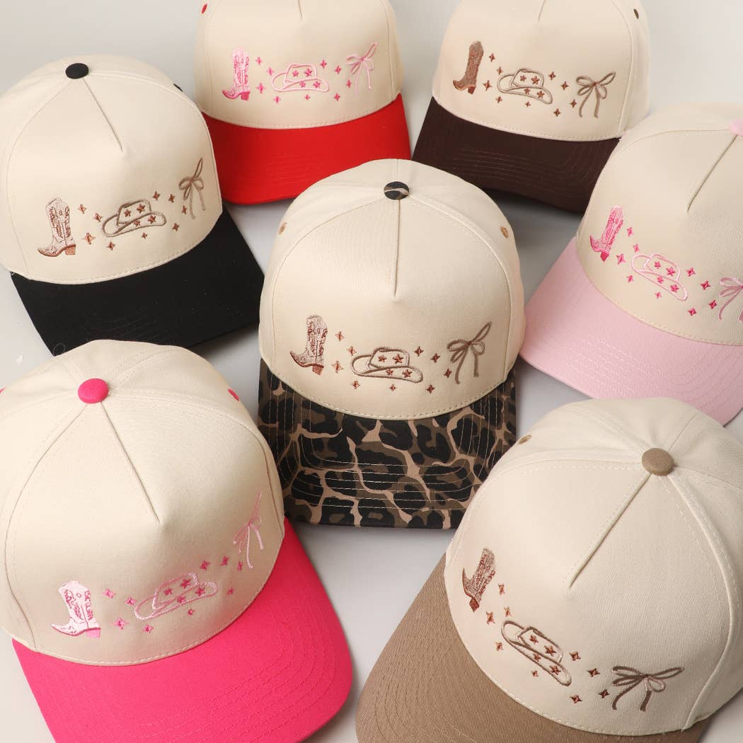 Fest  Embroidery Two-Tone Trucker Hat
