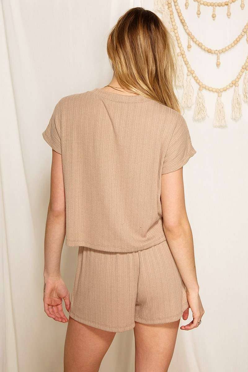 POINTELLE SWEATER RIB SETS