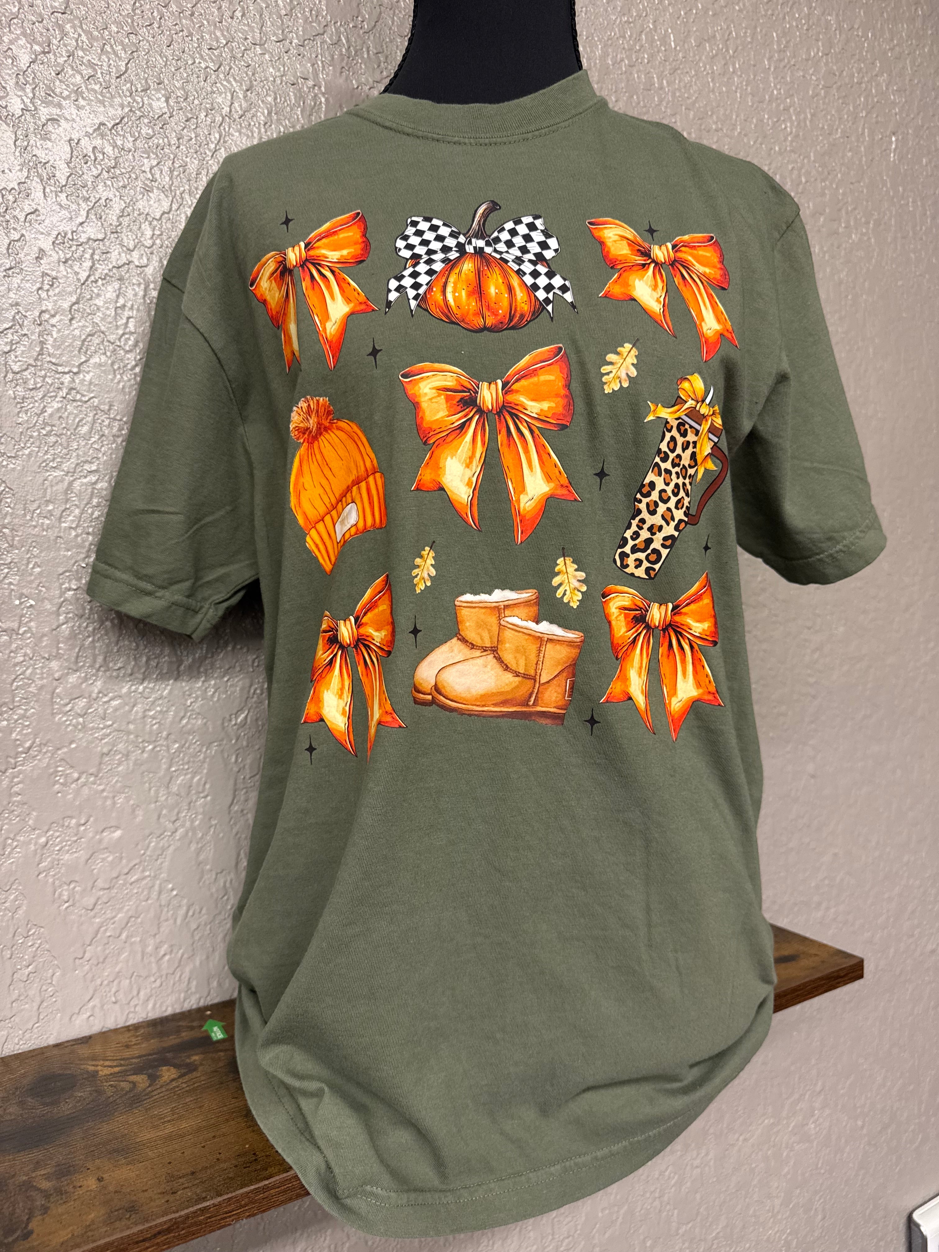 Fall Coquette Tee