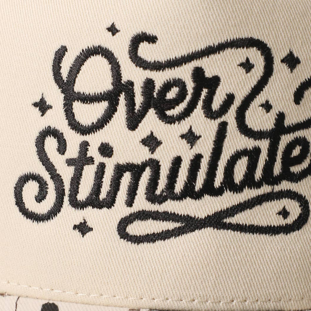 Over Stimulated Embroidered Two-Tone Trucker Hat