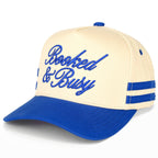 C.C BOOKED AND BUSY Letter on Two Tone Trucker Hat
