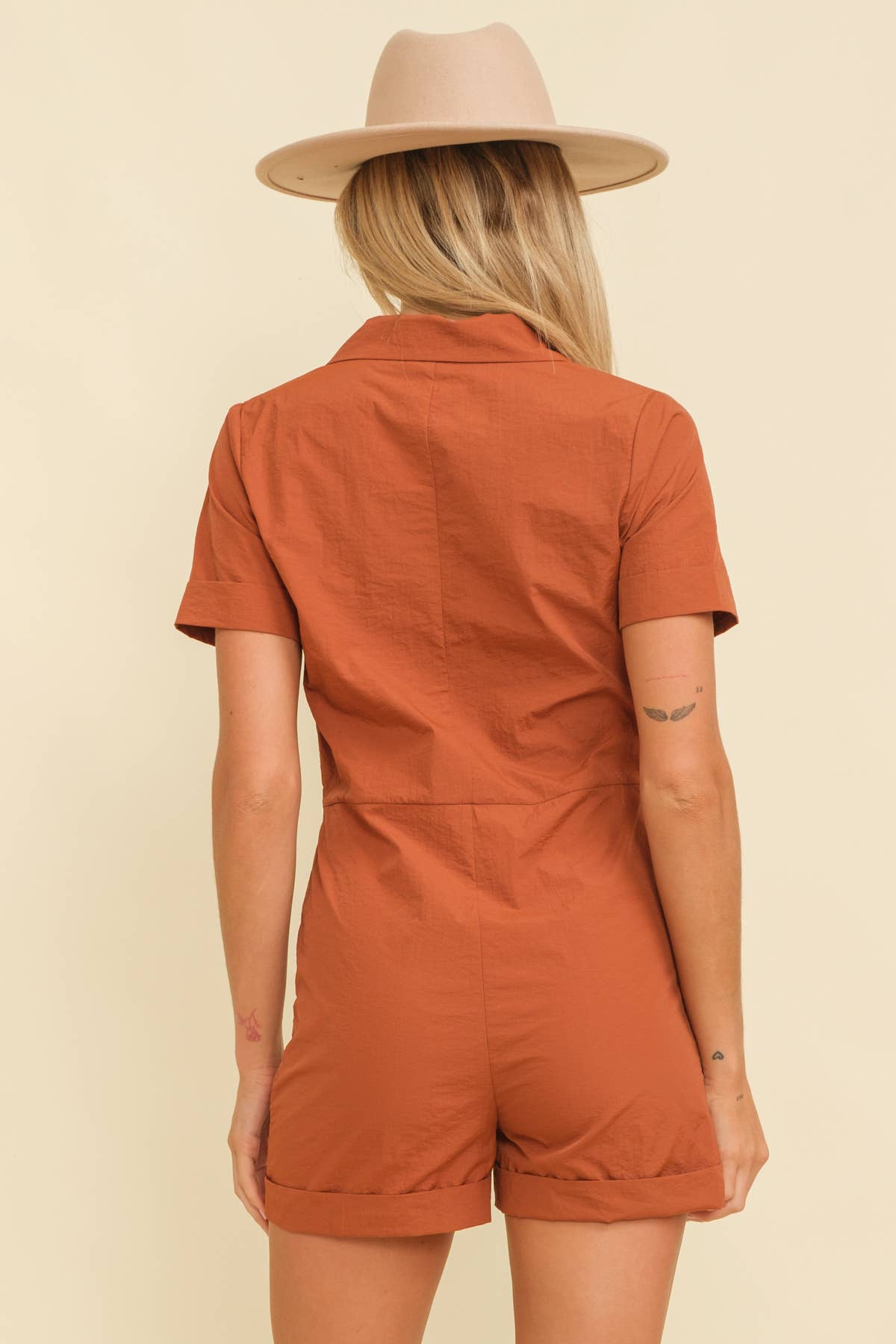 Pumpkin Spice Romper