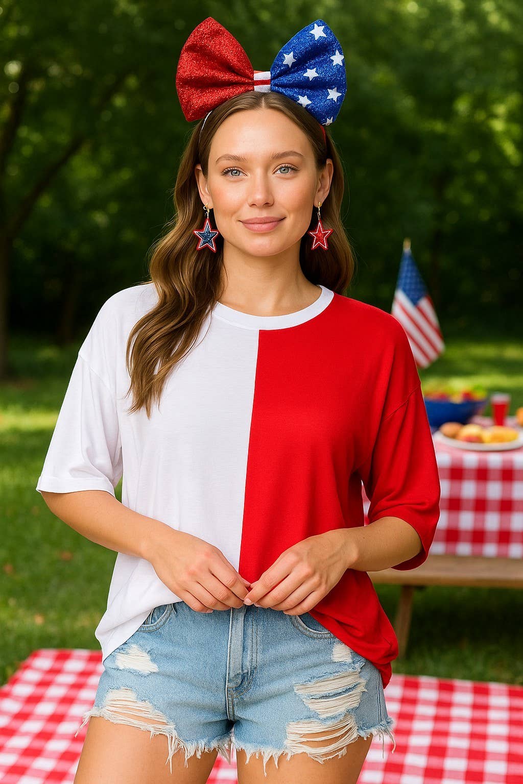 Game Day Multi Color Knit Top 3
