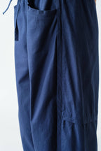 Ember Cotton Barrel-Leg Utility Pants