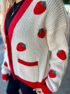 Festival Nights Berry Cardigan