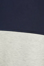 Colorblock Scuba Funnel Neck Quarter Zip Pullover