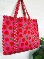 Local Royal Quilted Tote Bag