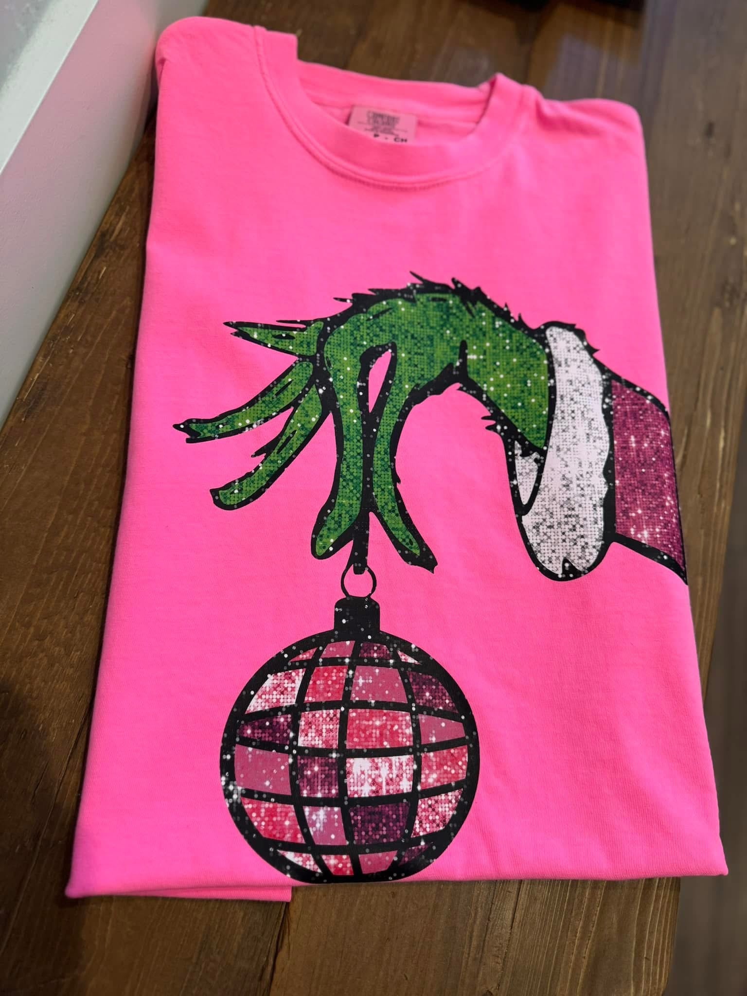 Grinch Disco Hand