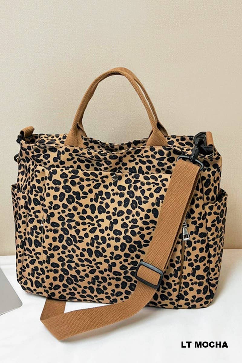 Leopard Caryall Diaper Tote Bag