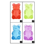 12PCS - Gummy Bear Squeeze Squishy Stress Relief Toy