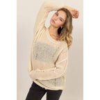 Distressed Knit Sweater