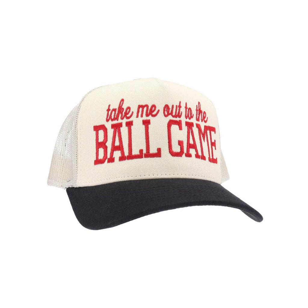 Ball Game C.C Embroidered Trucker Hat TCM0006