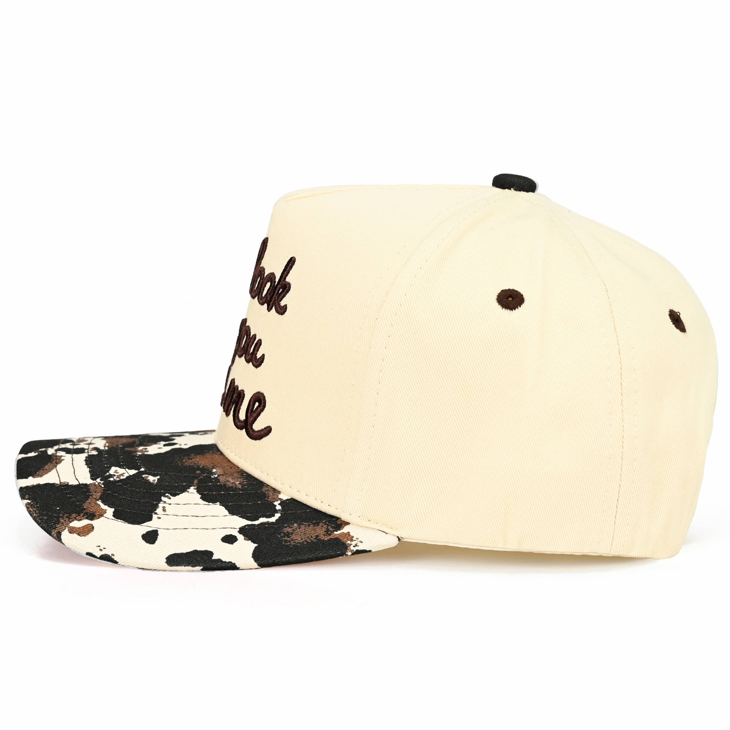 YOU LOOK LIKE YOU LOVE ME Cowprint Trucker Cap